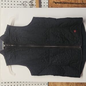 Wrangler reversible vest women's size medium black EUC